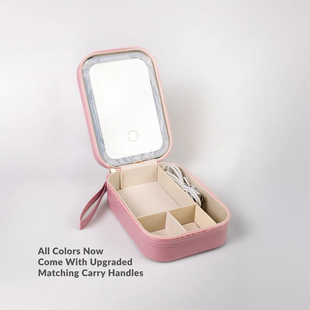 Clairé Makeup Mirror Case & Bag