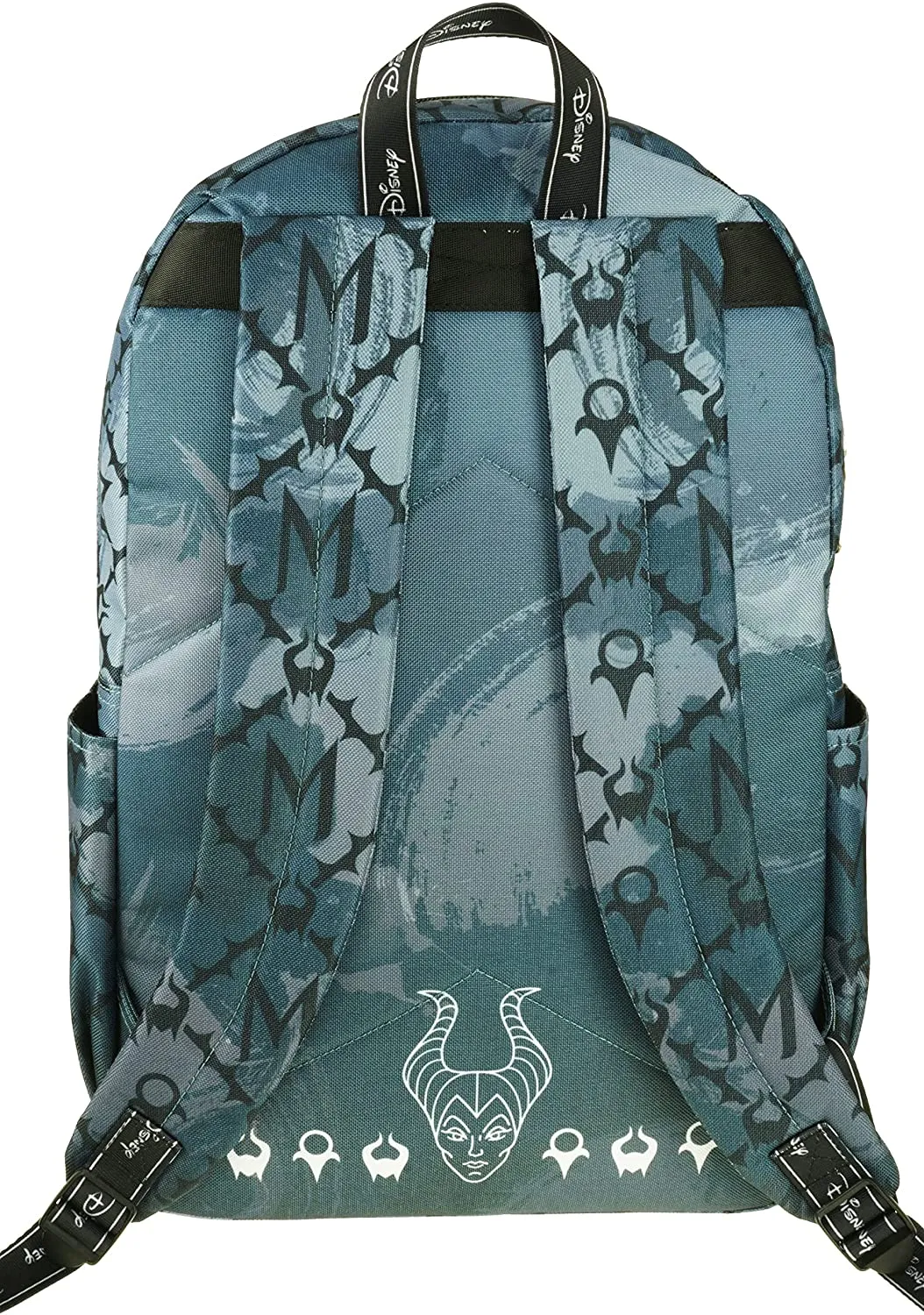 Classic Disney Villains - Maleficent Backpack with Laptop Compartment for School (Maleficent)
