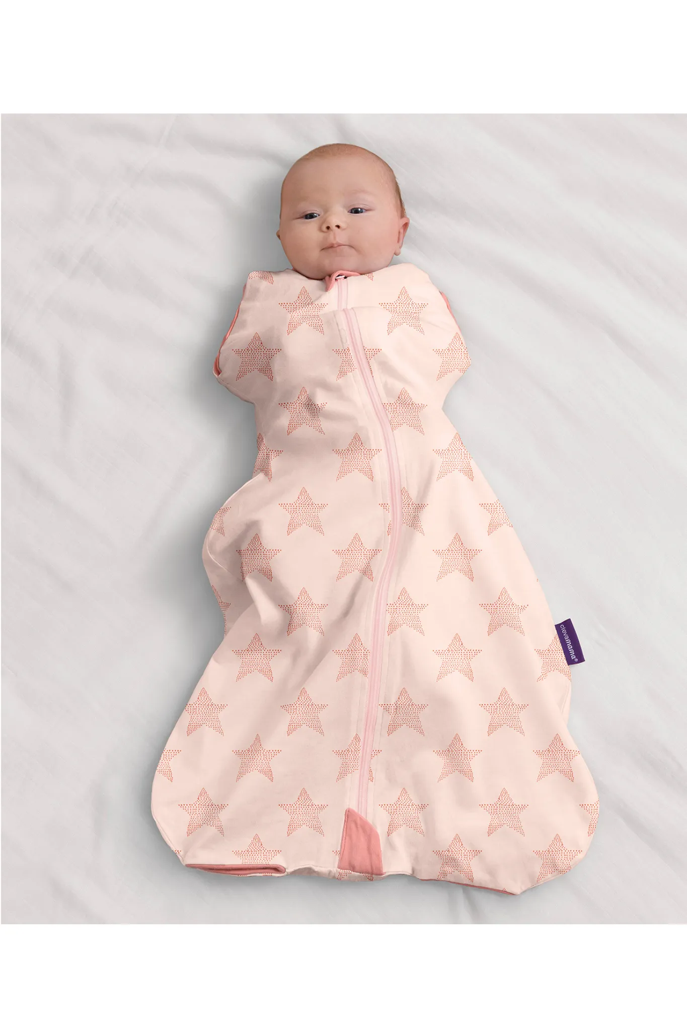Clevamama 3 in 1 Nite Nite Romper & Sleeping Bag 0-9 Month