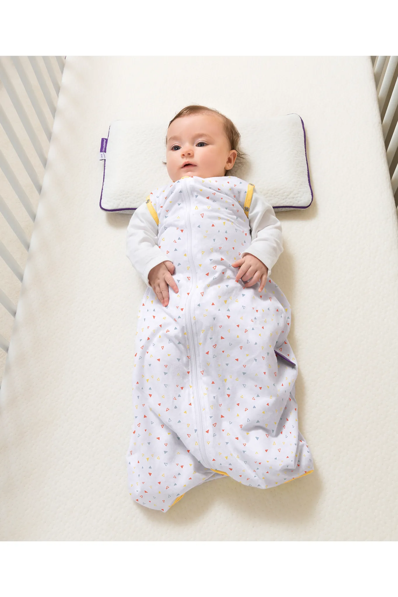 Clevamama 3 in 1 Nite Nite Romper & Sleeping Bag 0-9 Month