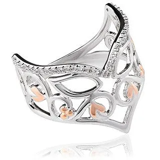 Clogau Masque White Topaz Ring - 3SMQR