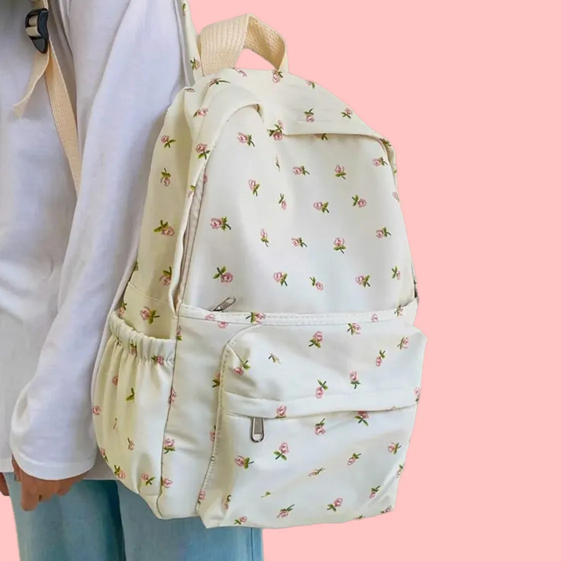 Coquette Floral Waterproof Backpack