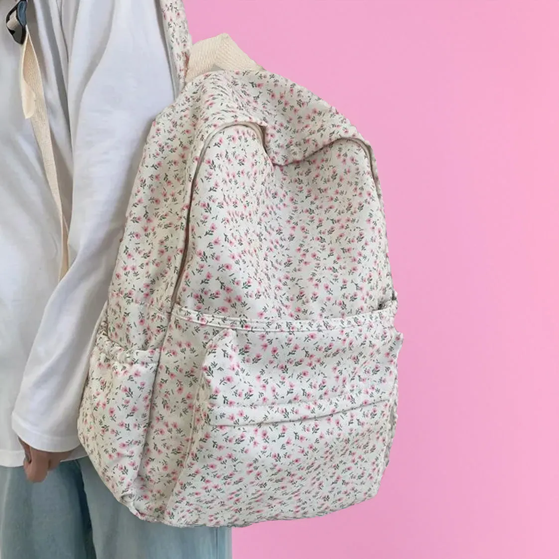 Coquette Floral Waterproof Backpack