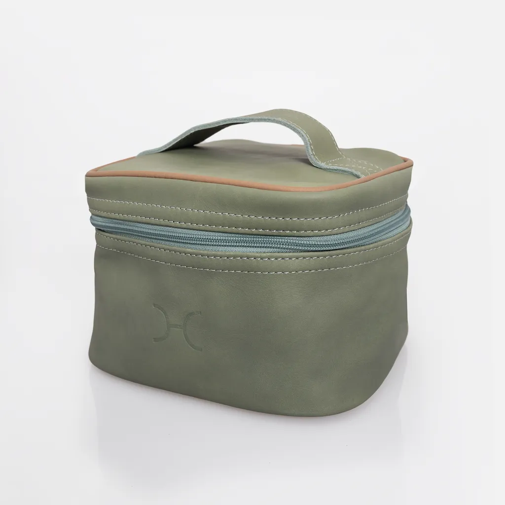 Corporate Mini Decker Cooler Bag Leather