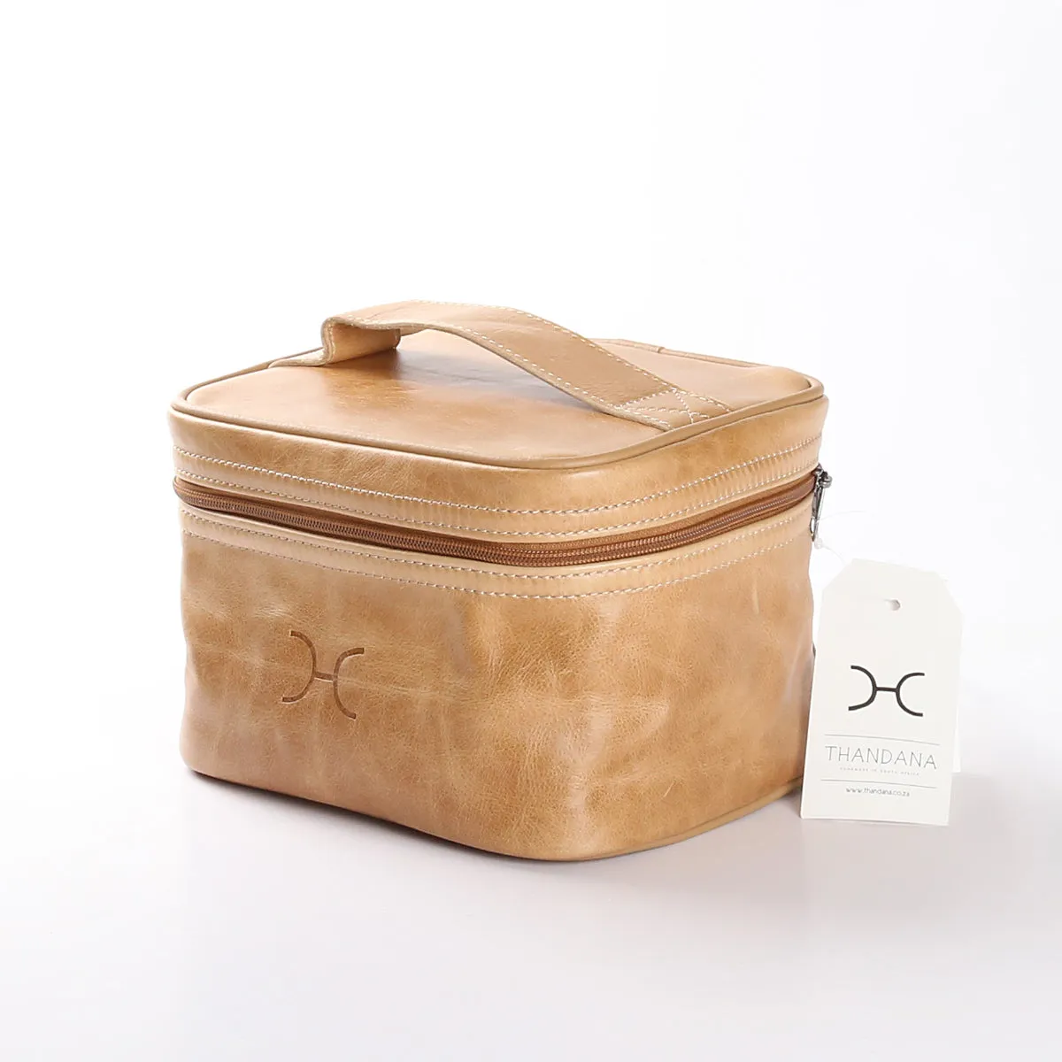 Corporate Mini Decker Cooler Bag Leather