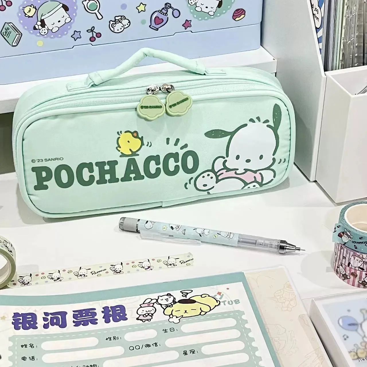 CuteDog Handy Pencil Case - Large Capacity for Students