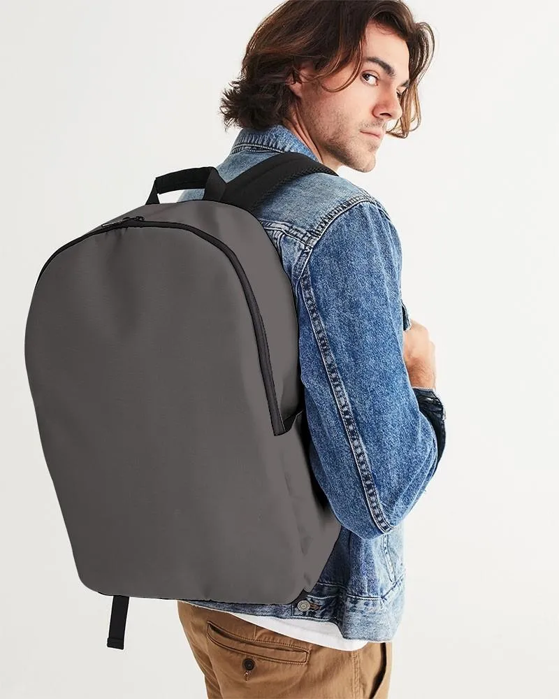 Dark Brown Waterproof Backpack | Dark Pale Brown | C30M30Y30K60