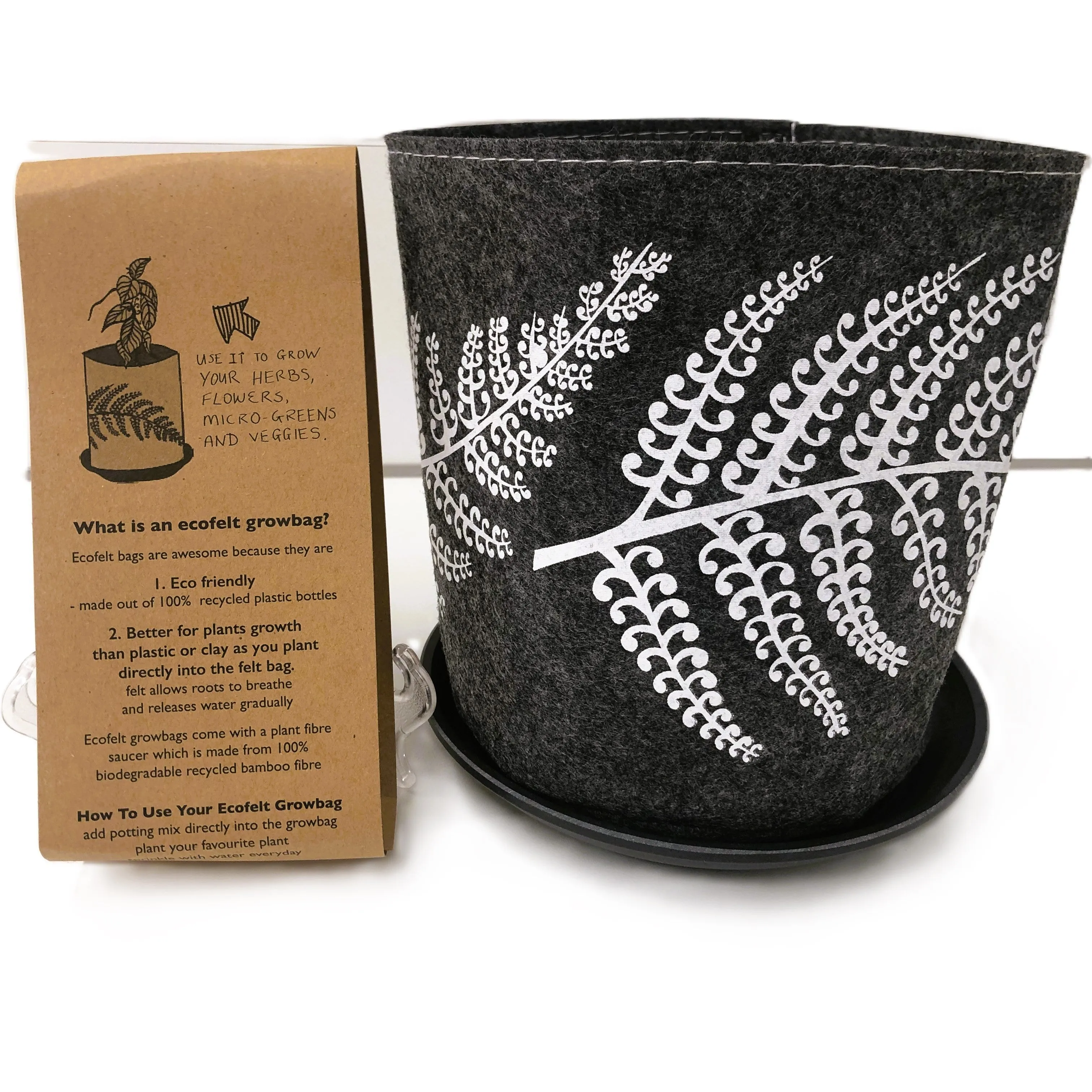 Eco Felt Grow Bag - Jo Luping Design