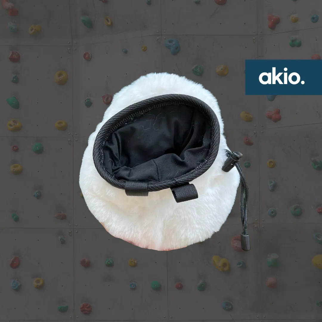 Egg Smiling Chalk Bag