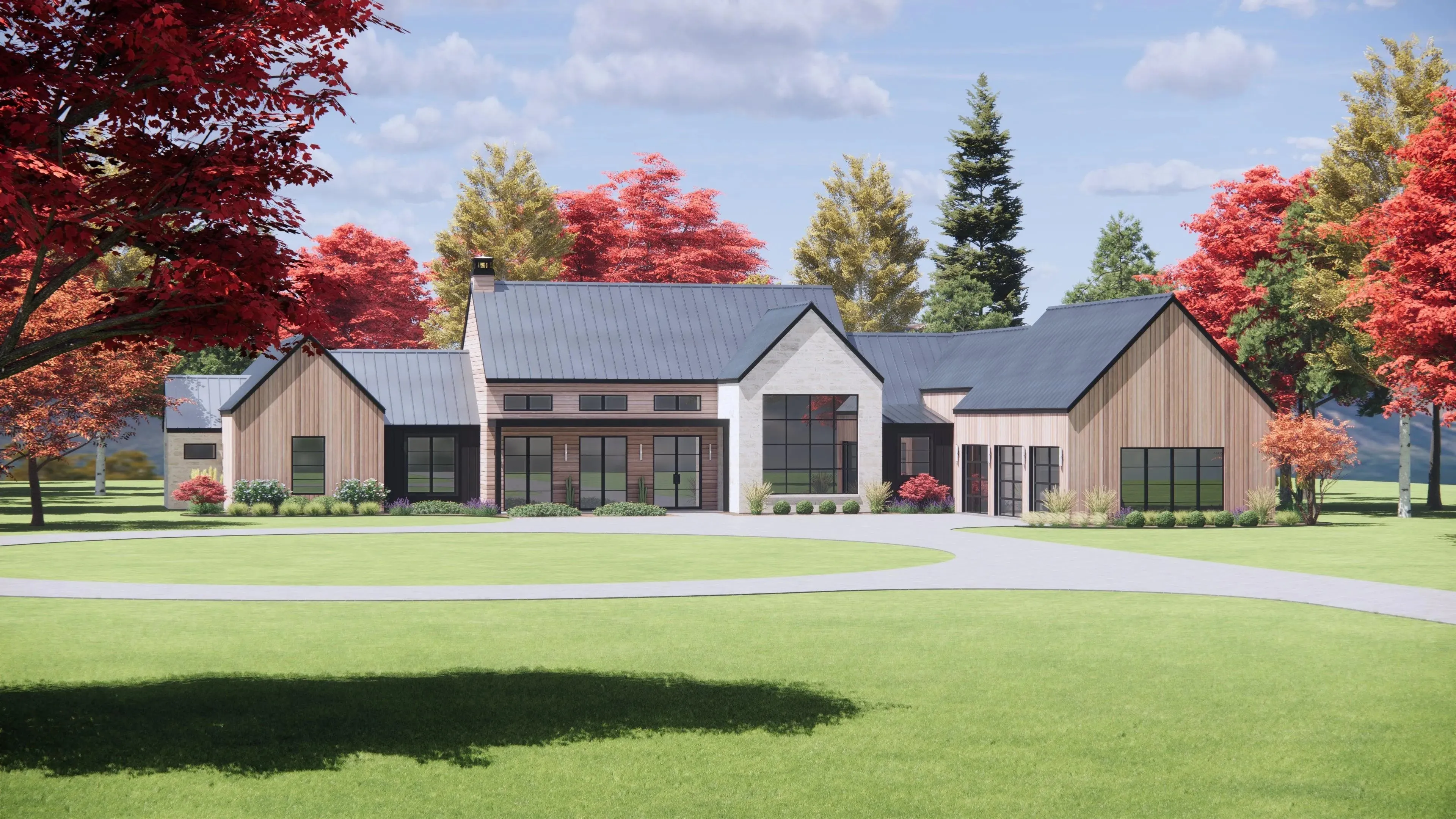 Elegant 3854 Sq Ft Home with Spacious Outdoor and Garage Areas