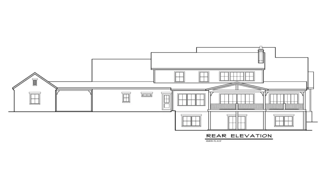 Elegant 5-Bedroom Home with Spacious Porches and Basement