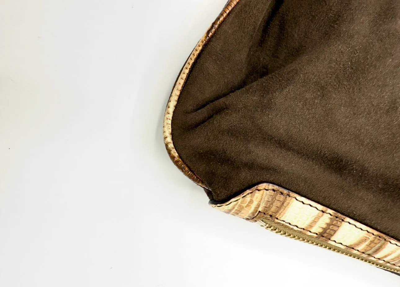 Embroidered Saddle Bag
