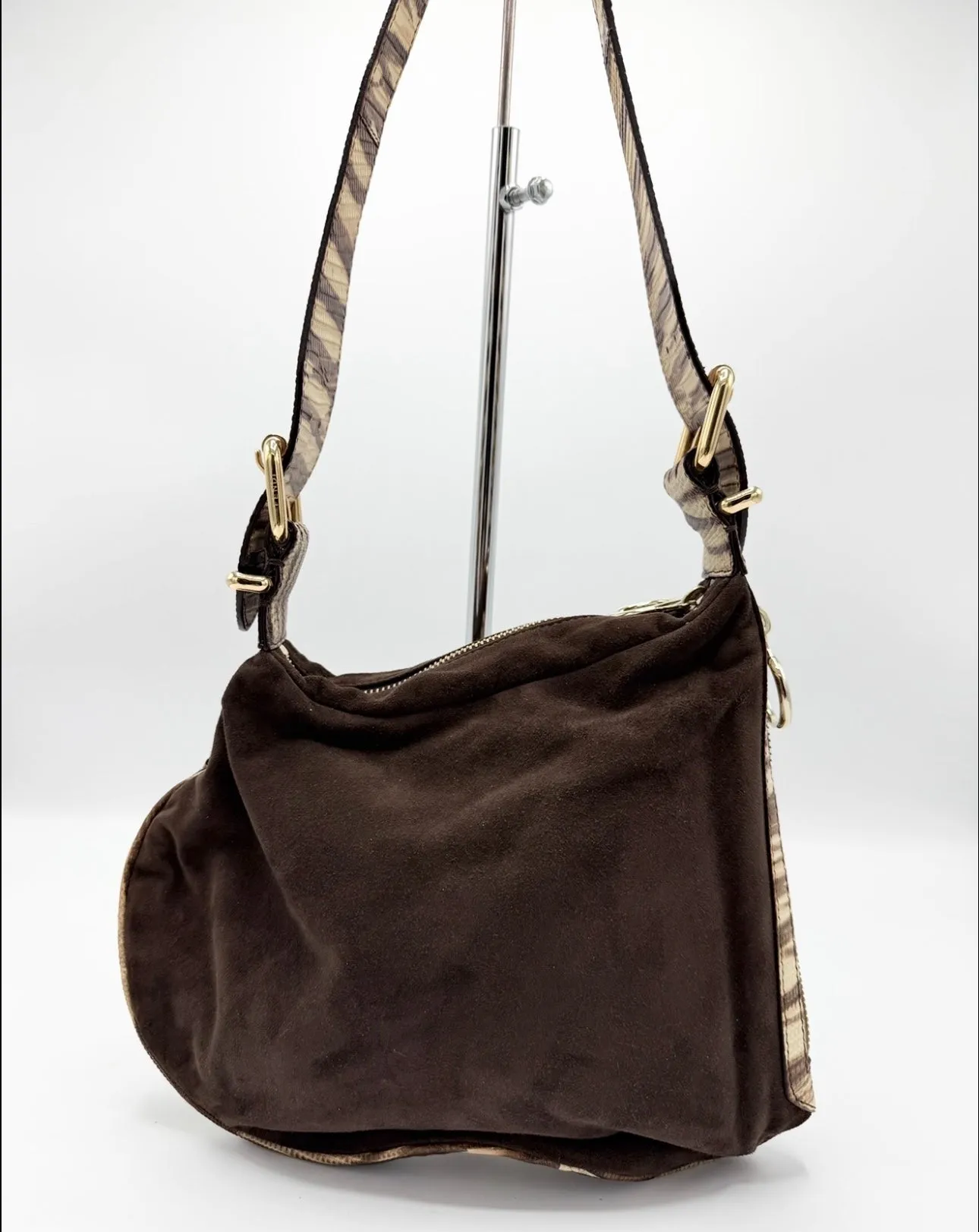 Embroidered Saddle Bag