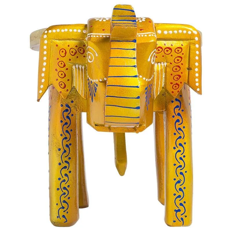 Ethnic Elephanta Showpiece - Yellow