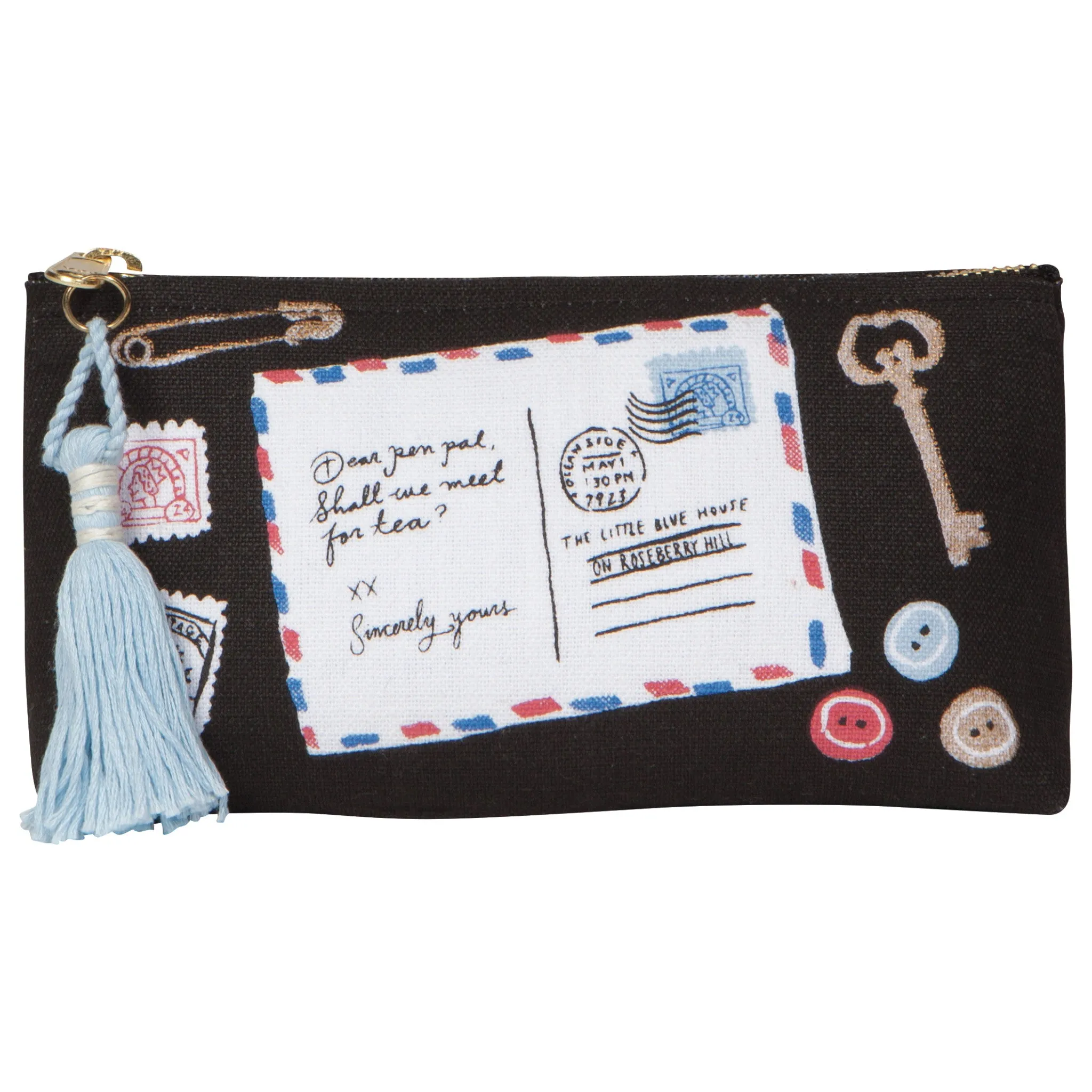 Finders Keepers Pencil Cosmetic Bag