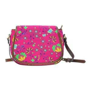 Fleur Indigine Rouge Saddle Bag/Small