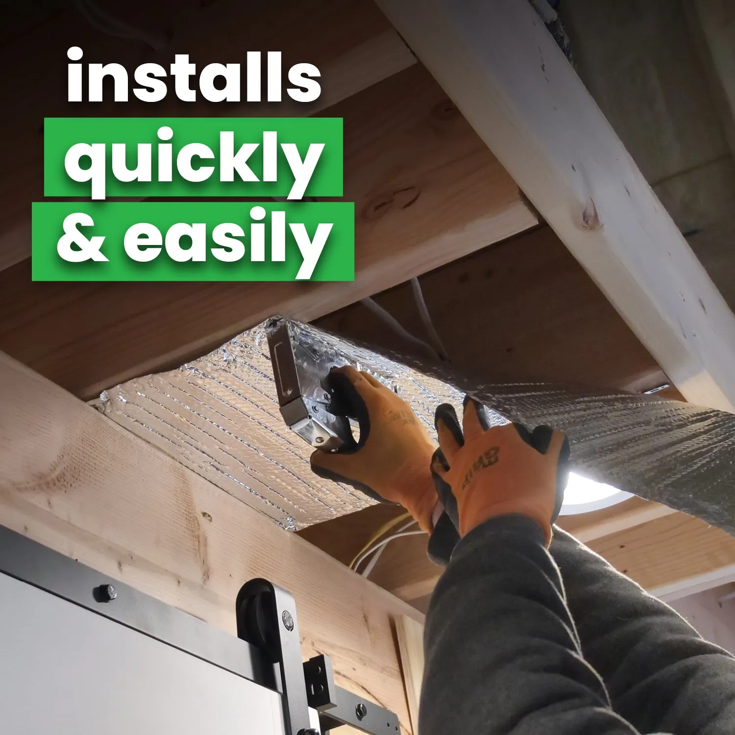 Floor Joist Insulation - 16" x 125' (166.63 sq. ft.)