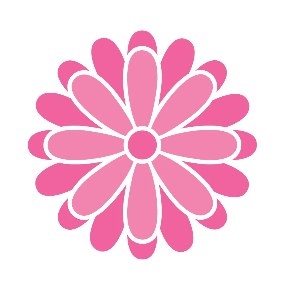 Flower Stencil for Garden Tree