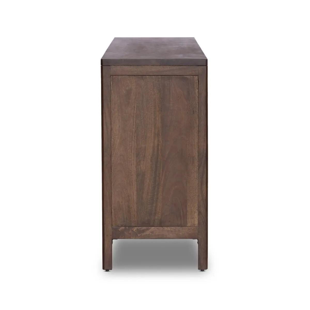 Four Hands Sydney 9 Drawer Dresser in Brown Cane