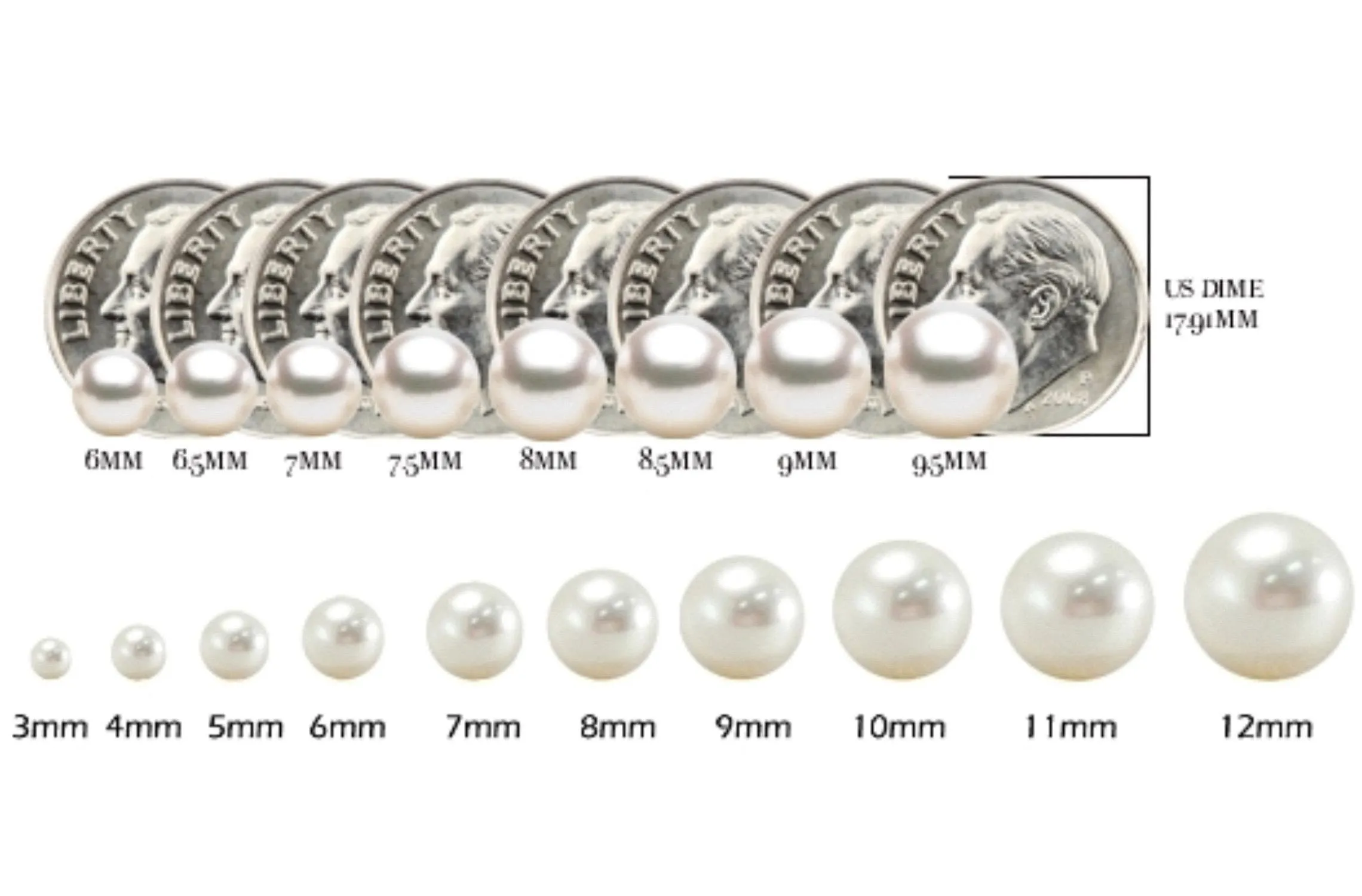 Freshwater Pearl Pendant Chain Necklace