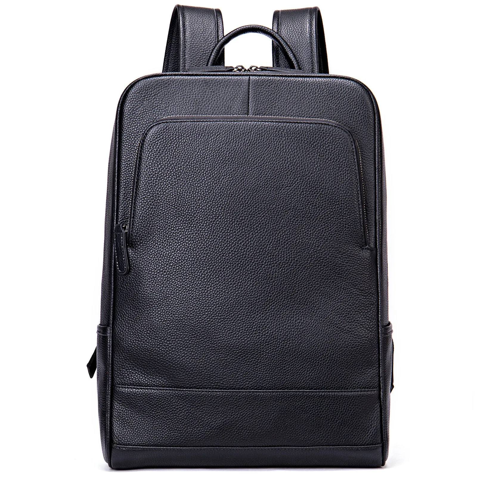 Genuine Cowhide Leather Business Backpack for Men 8110
