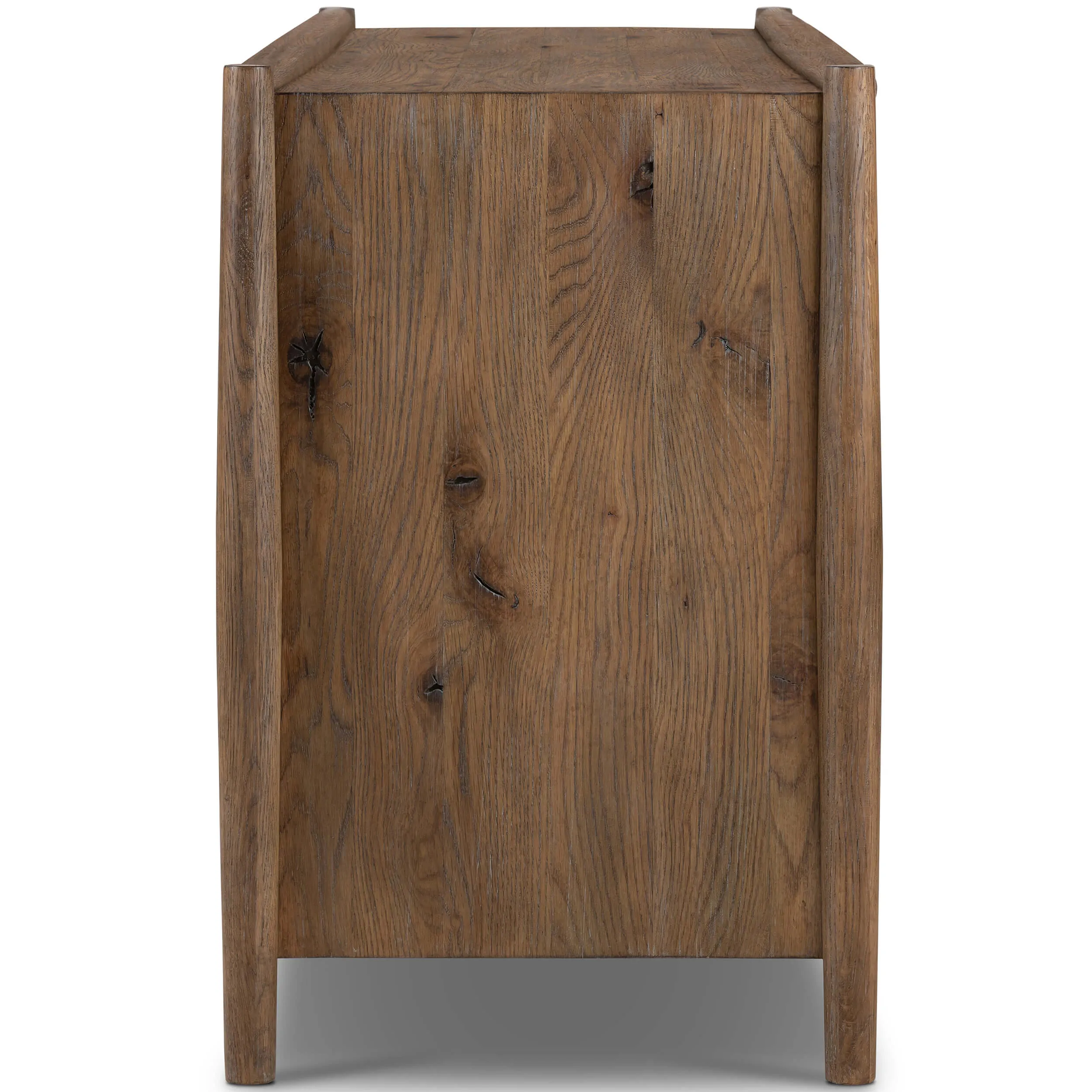 Glenview 6 Drawer Dresser, Weathered Oak