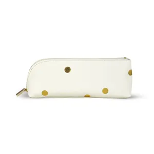 Gold Dot Pencil Case