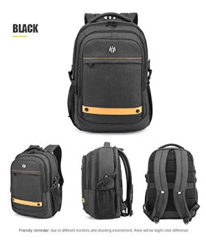 Golden Wolf GB00375 Laptop Bag (Black)
