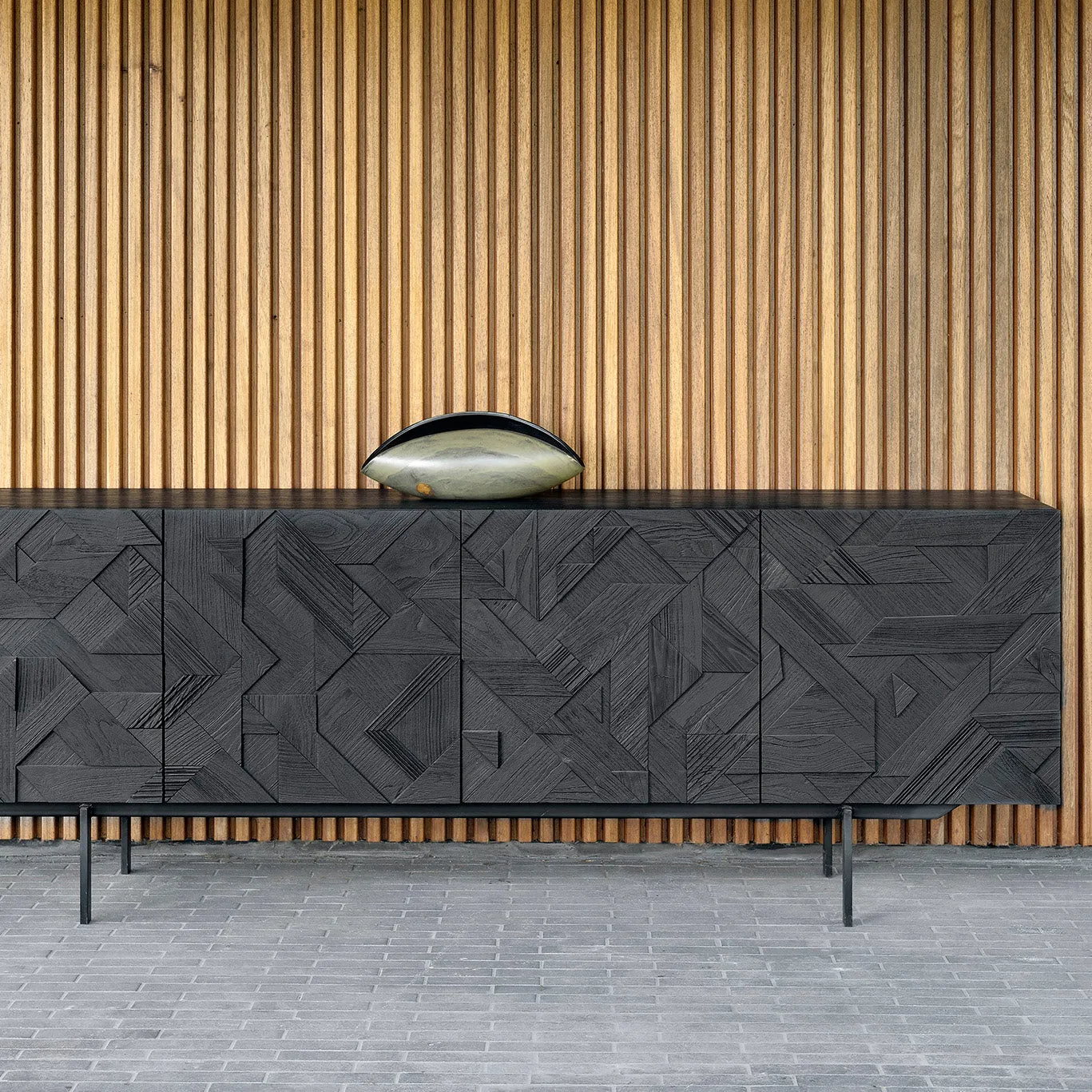 Graphic 4-Door Sideboard