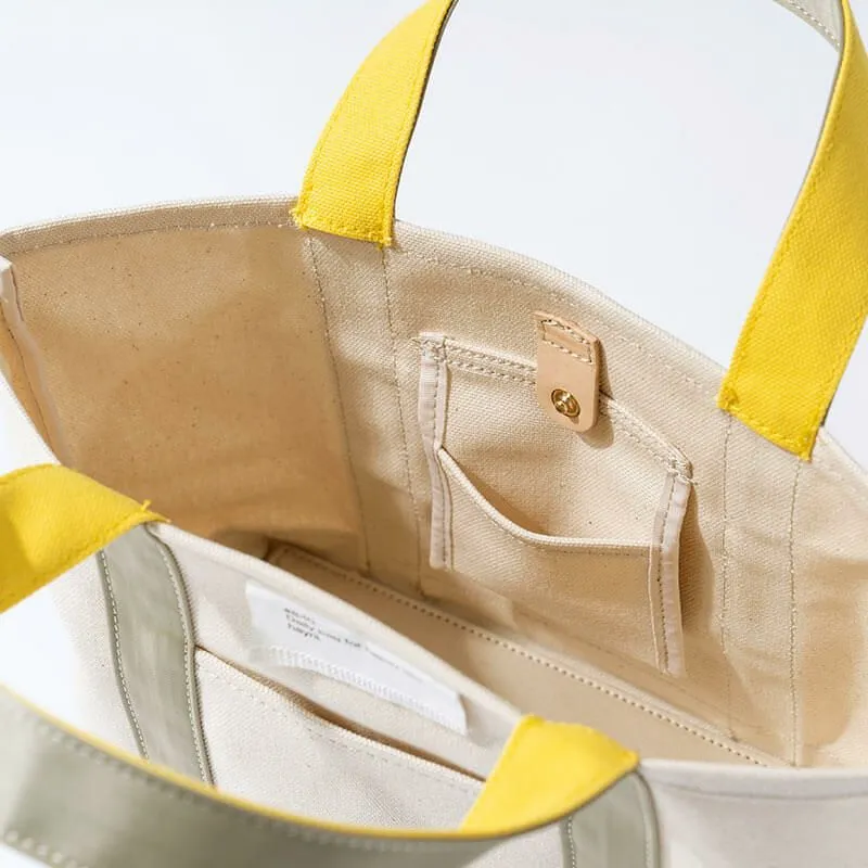 Happy Canvas Tote S