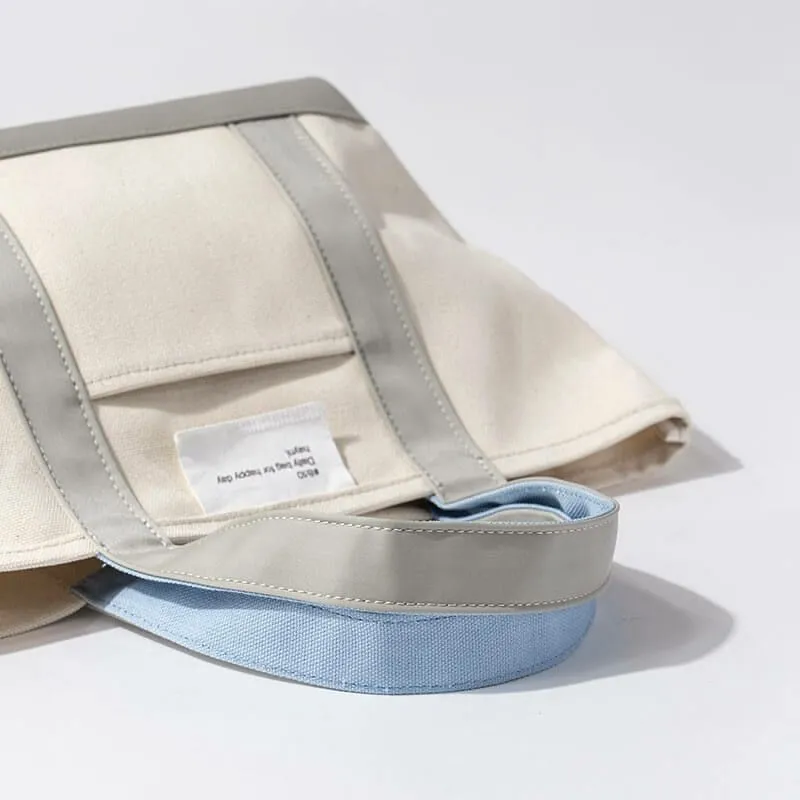 Happy Canvas Tote S