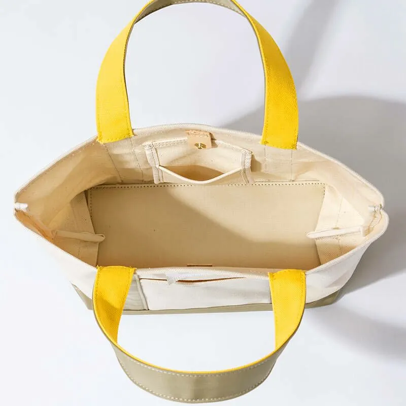 Happy Canvas Tote S