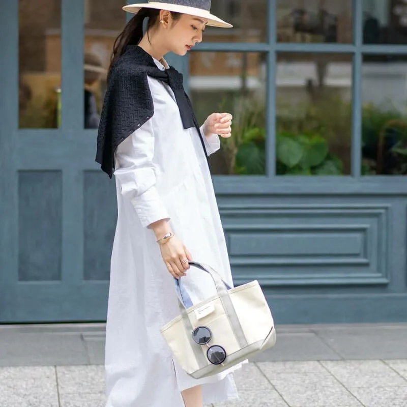 Happy Canvas Tote S