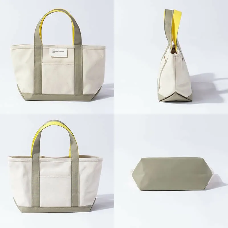 Happy Canvas Tote S