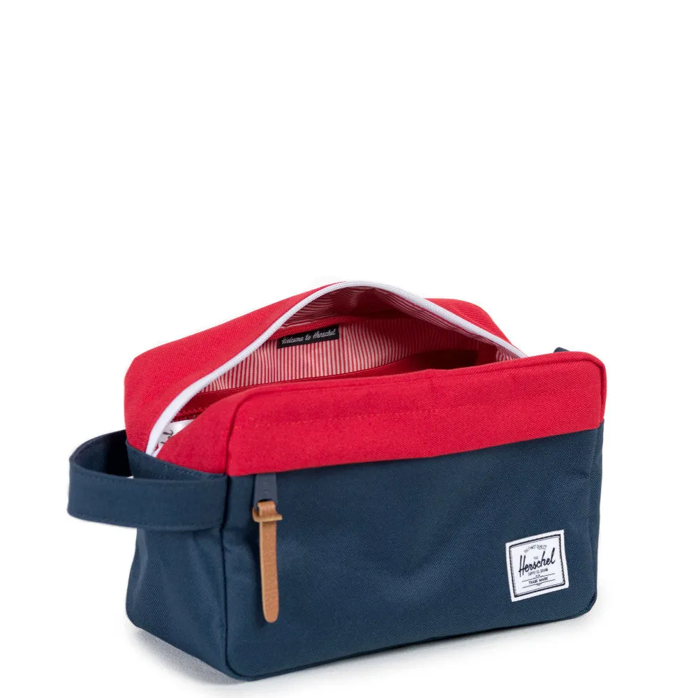 Herschel Supply Chapter Travel Kit - Navy/Red