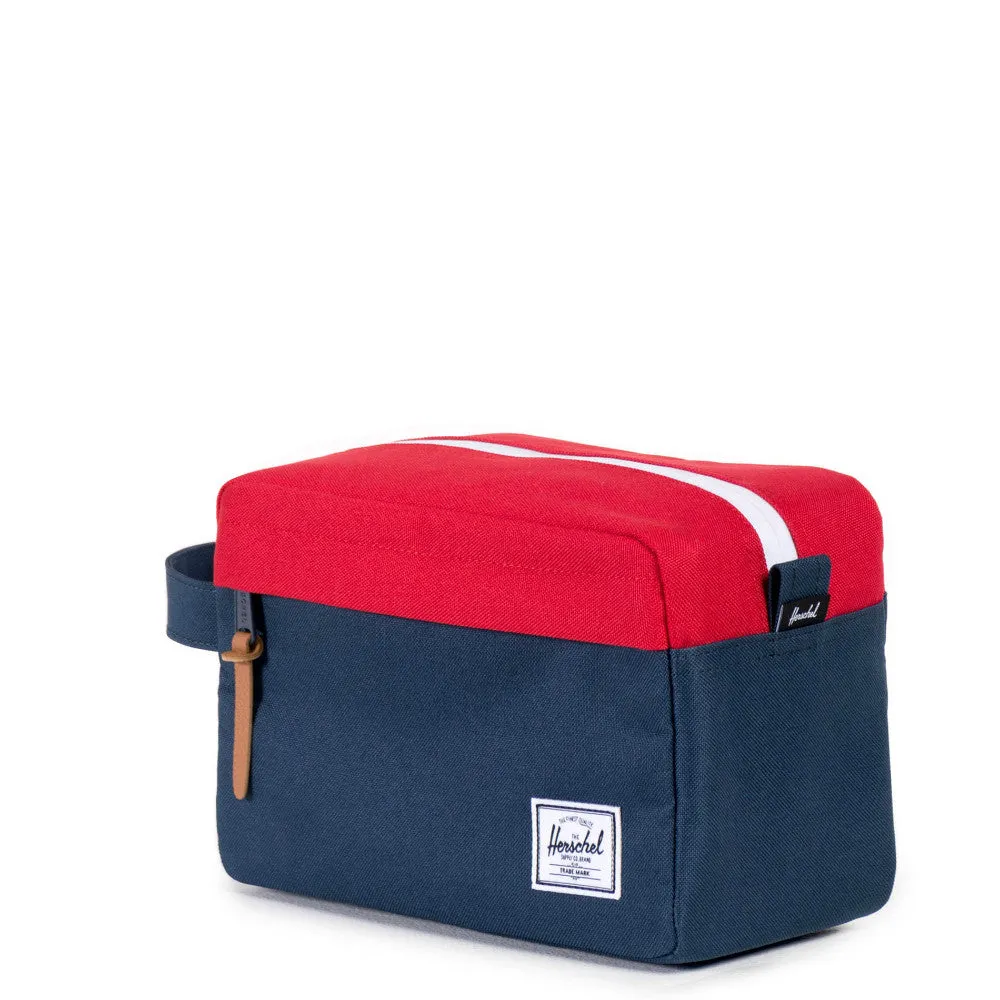 Herschel Supply Chapter Travel Kit - Navy/Red