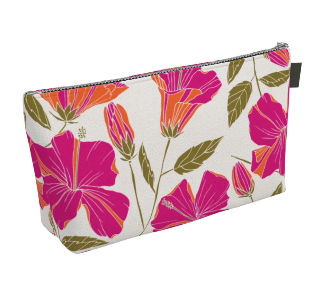 hibiscus pouch