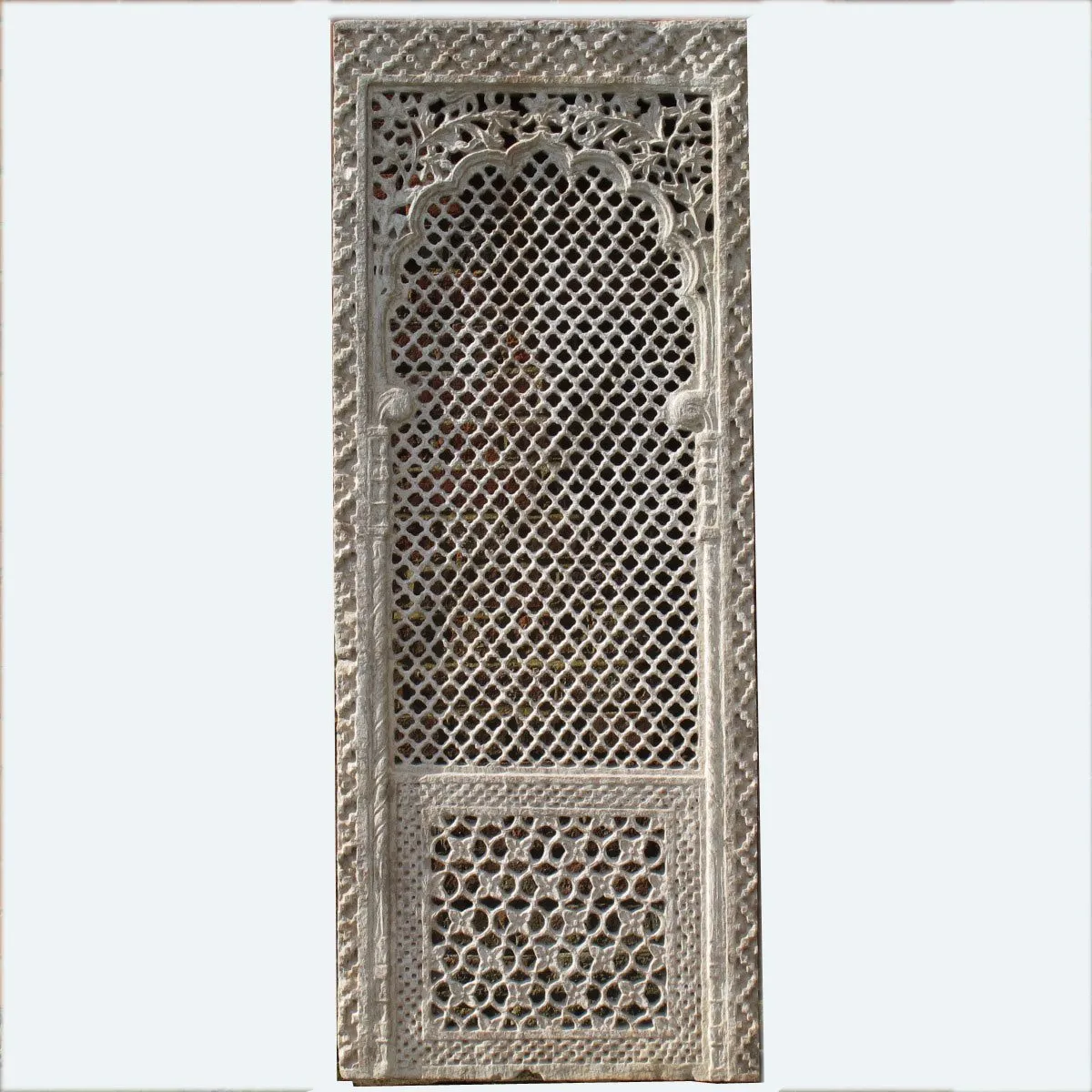 Indian Stone Jali Window Panel from Jaisalmer