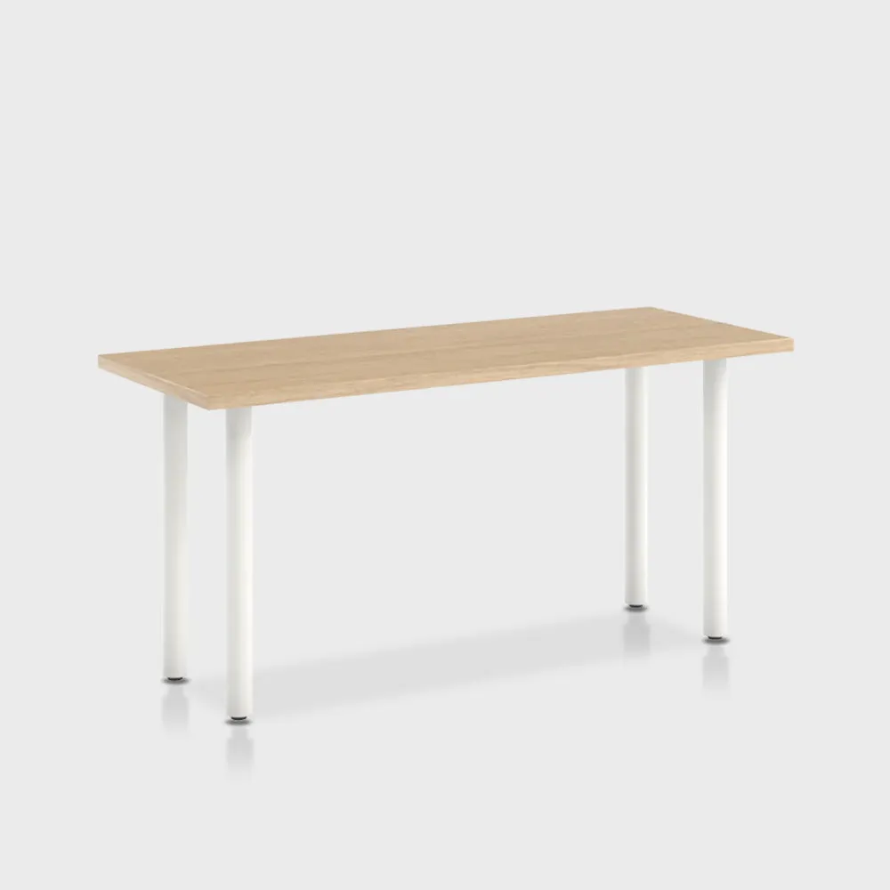 Jive Desk with Post Leg Base