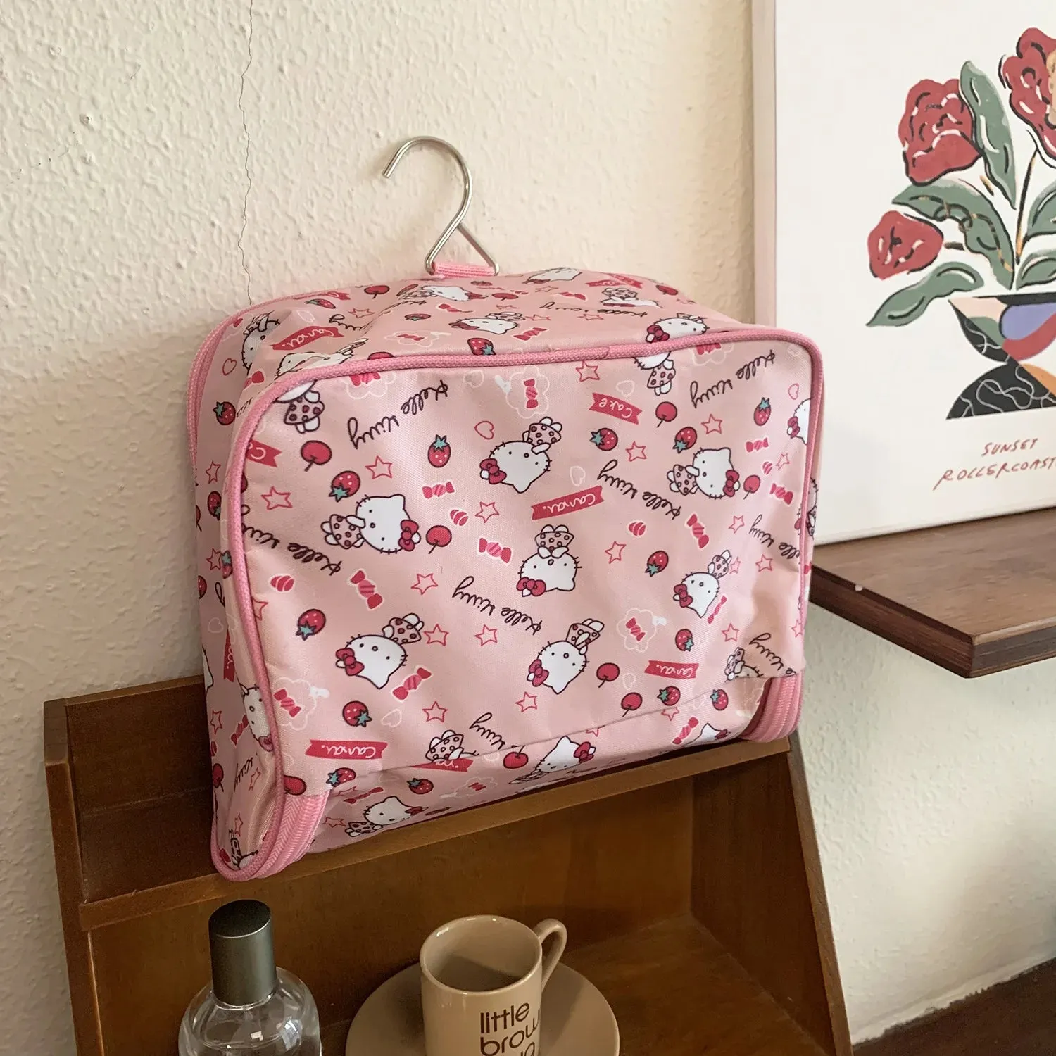 Kawaii Sanrio Hello Kitty Cosmetic Bag
