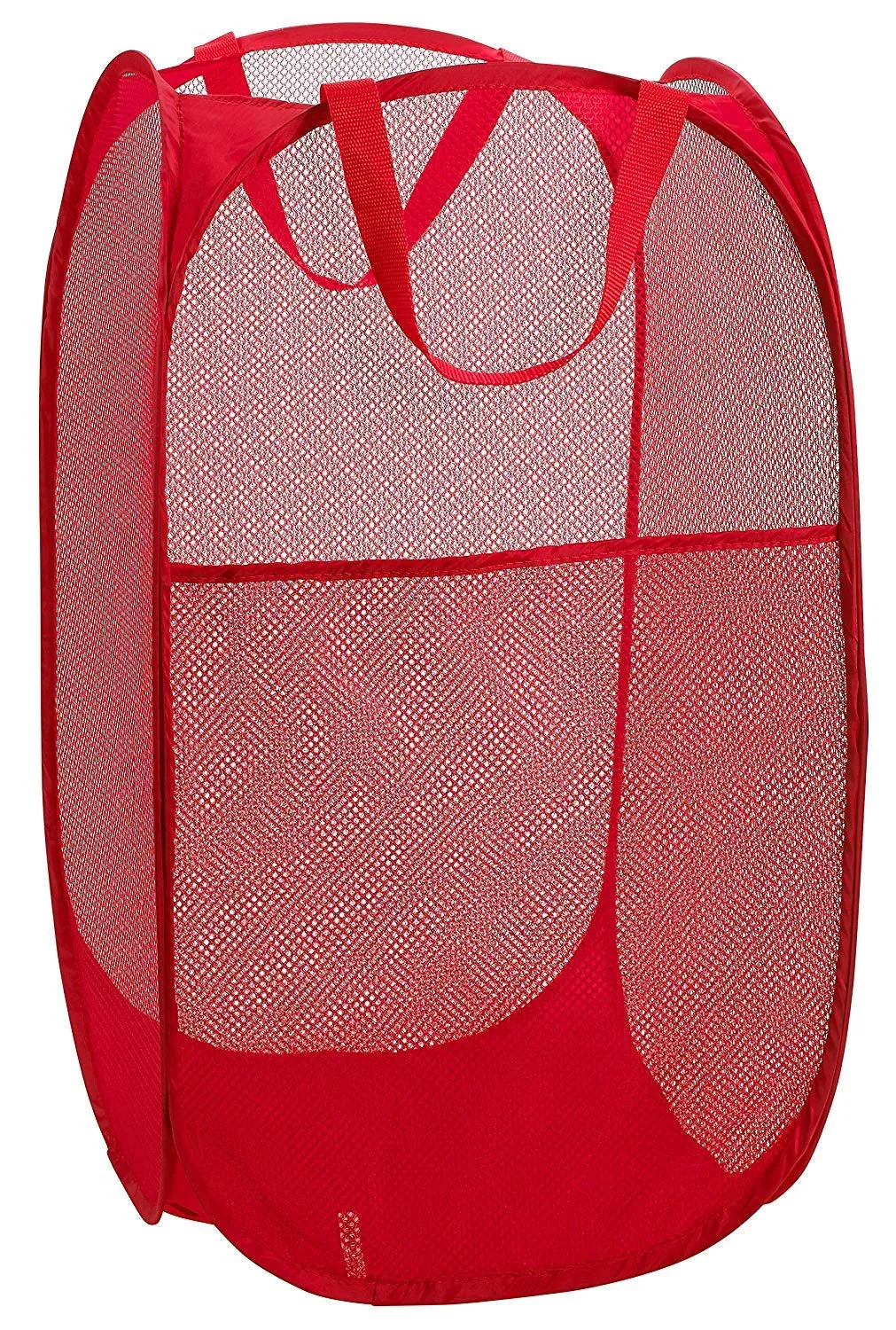 Kuber Industries Nylon Mesh Laundry Basket,20Ltr (Multi)-CTKTC21509