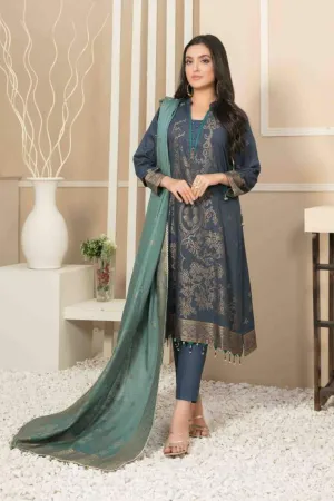 Lamhe by Tawakkal Unstitched 3 Piece Banarsi Lawn Collection'2022-LT-7126