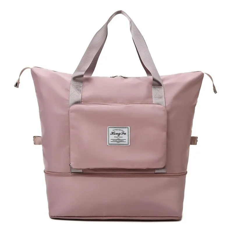 LARGE CAPACITY FOLDING TRAVEL BAG