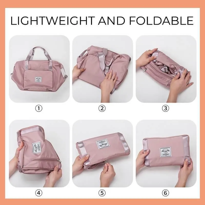 LARGE CAPACITY FOLDING TRAVEL BAG