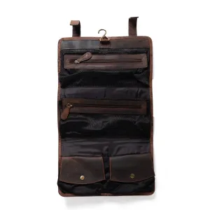 Leather Hanging Toiletry Bag Rio