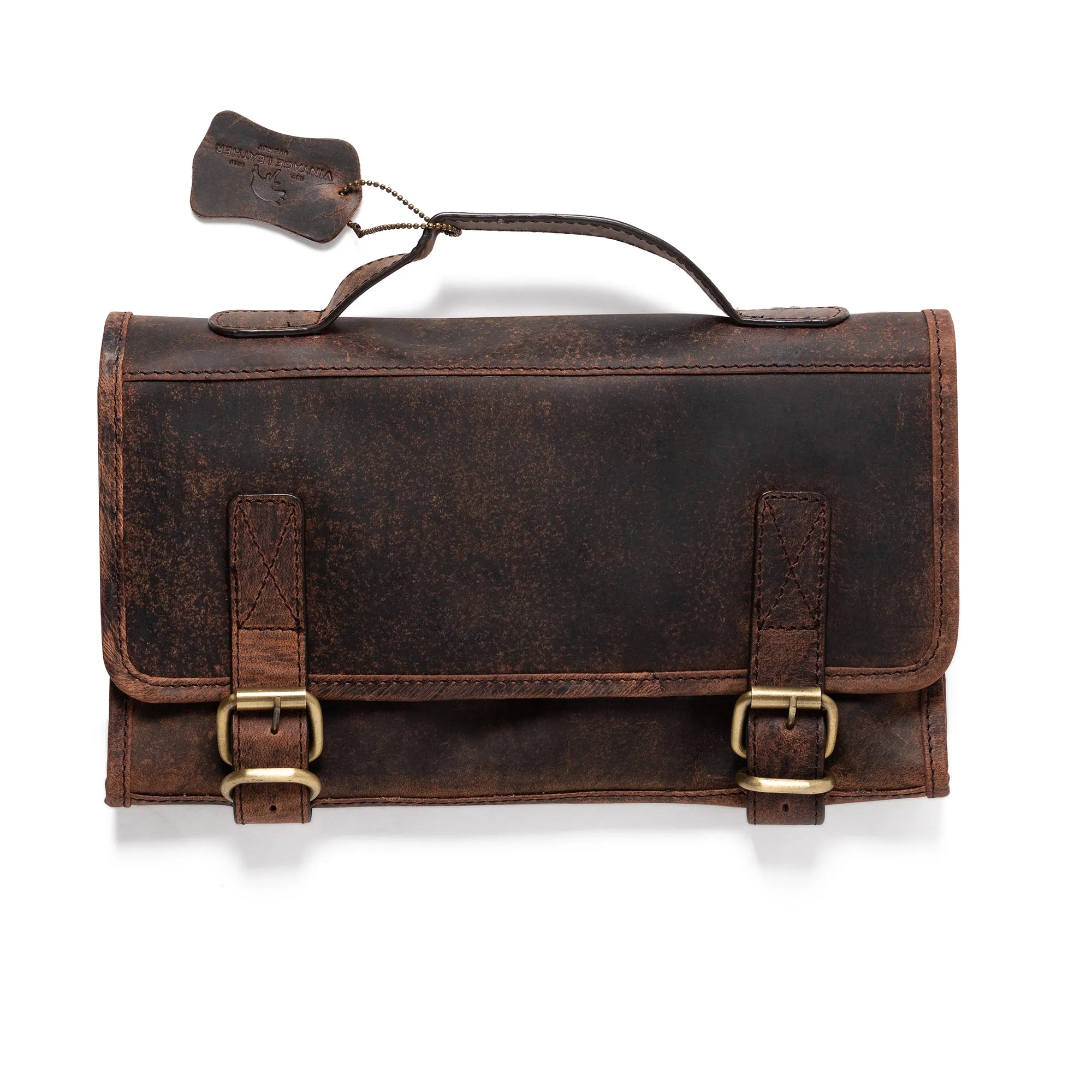 Leather Hanging Toiletry Bag Rio
