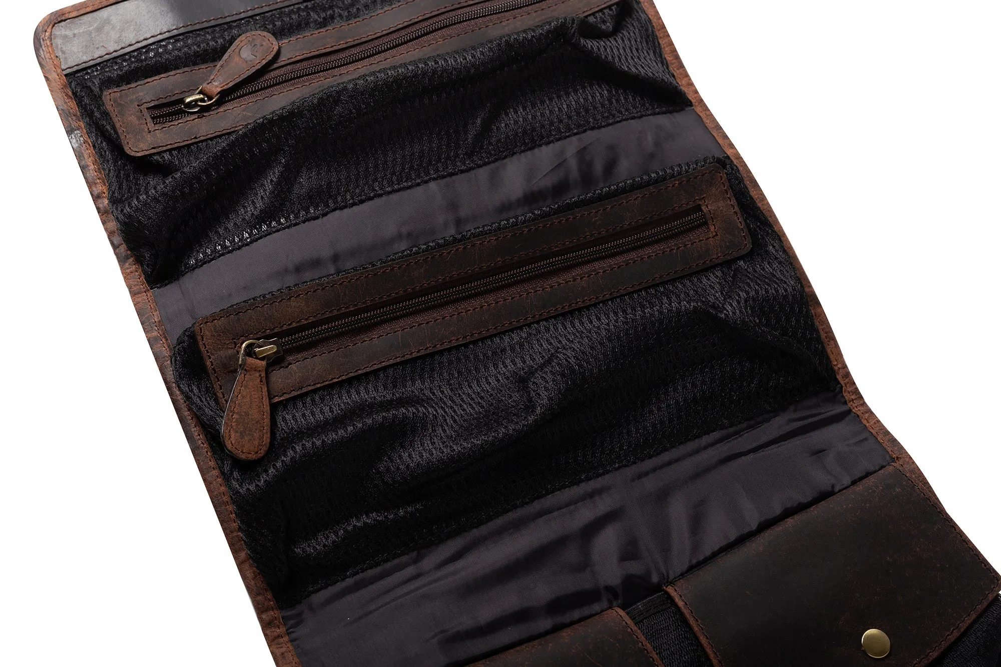 Leather Hanging Toiletry Bag Rio