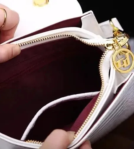 Leather Saddle Crossbody Bag