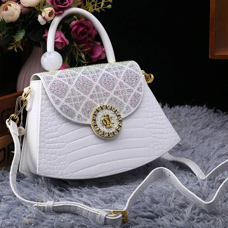 Leather Saddle Crossbody Bag
