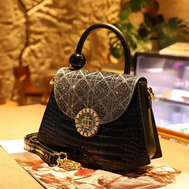 Leather Saddle Crossbody Bag